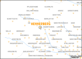 map of Hemmerberg