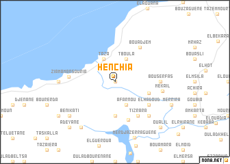 map of Henchia