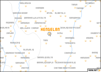 map of Hendelān