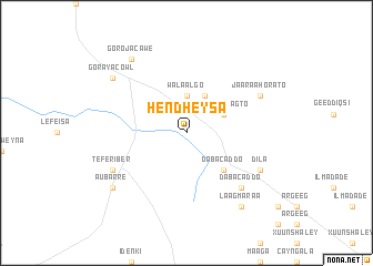 map of Hendheysa