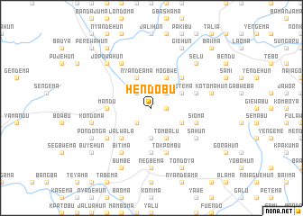 map of Hendobu