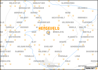 map of Hengeveld