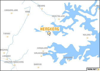 map of Hengkeng