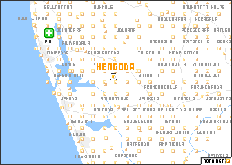 map of Hengoda