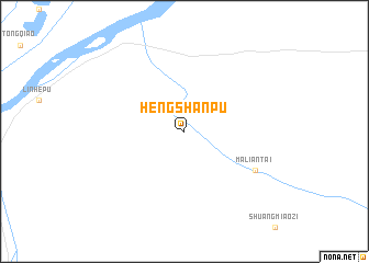 map of Hengshanpu