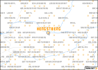 map of Hengstberg