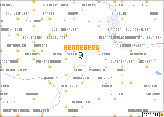 map of Henneberg