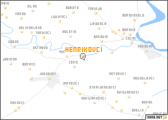 map of Henrikovci