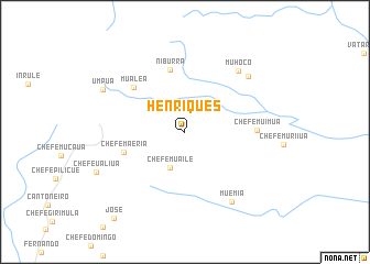 map of Henriques