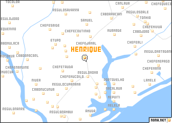 map of Henrique