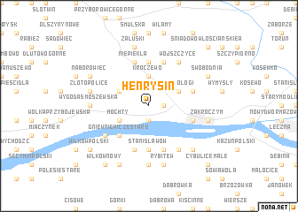 map of Henrysin