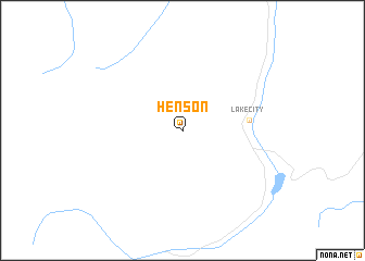 map of Henson