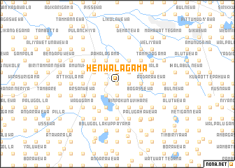 map of Henwalagama