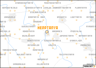 map of Hepptanya