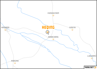 map of Heqing