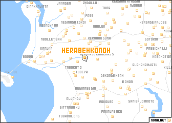 map of Herabeh Konoh