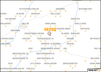 map of Heraq