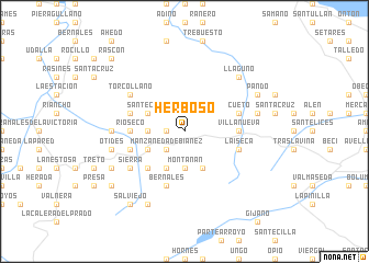 map of Herboso