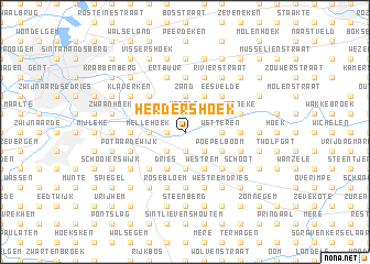 map of Herdershoek