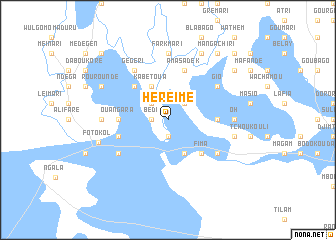 map of Héréimé