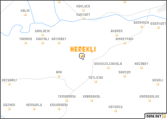 map of Herekli