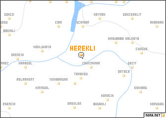 map of Herekli