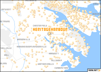 map of Heritage Harbour