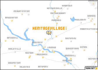 map of Heritage Village