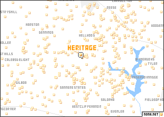 map of Heritage