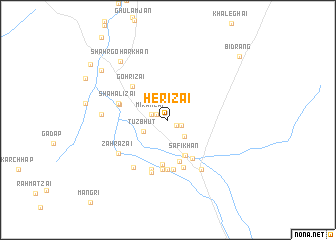 map of Herīzai