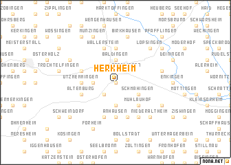 map of Herkheim