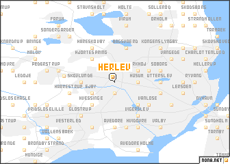 map of Herlev