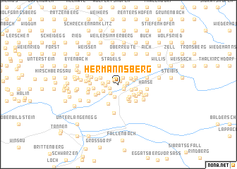 map of Hermannsberg