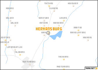 map of Hermansburg