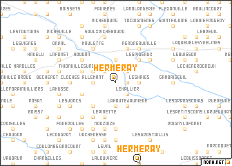 map of Hermeray