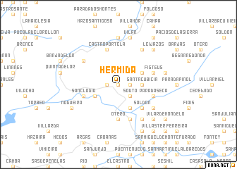 map of Hermida