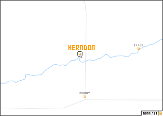 map of Herndon