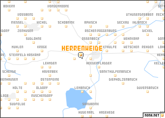 map of Herrenweide