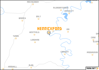 map of Herrick Ford