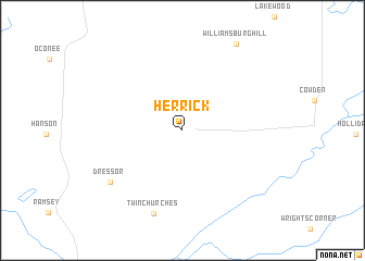 map of Herrick