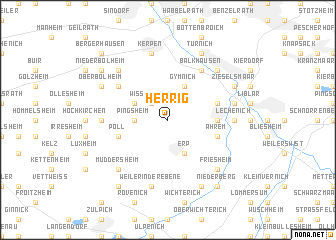 map of Herrig