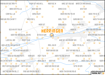 map of Herringen