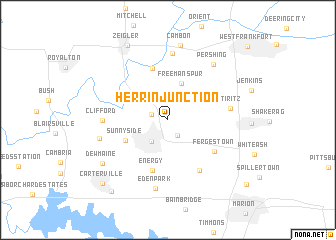 map of Herrin Junction