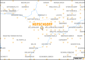 map of Herschdorf