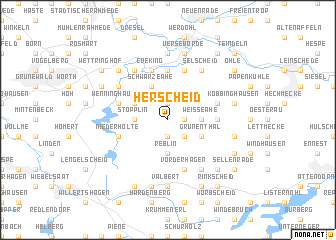 map of Herscheid