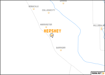 map of Hershey