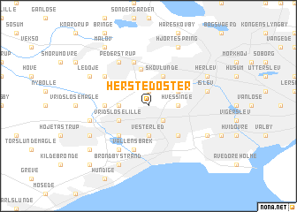 map of Herstedøster