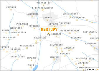 map of Hertopy