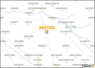 map of Hertzog