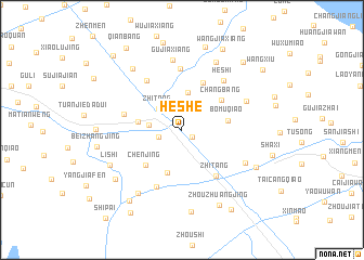 map of Heshe